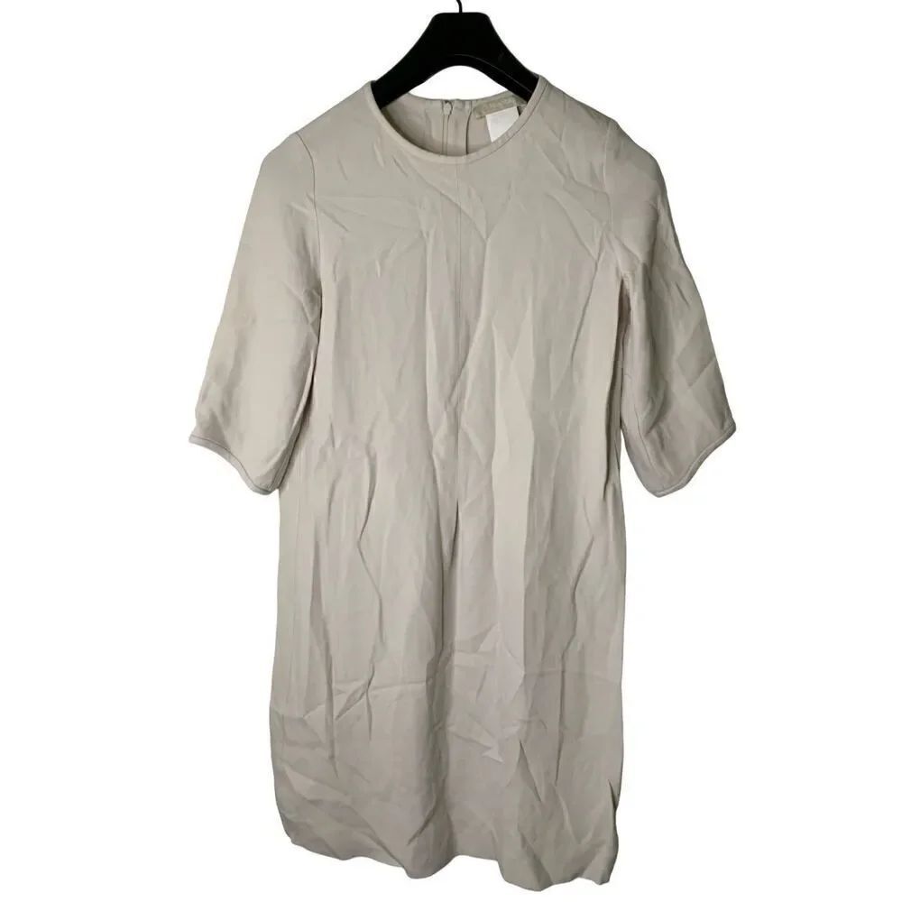 'S Max Mara off white tan dress women's size 2